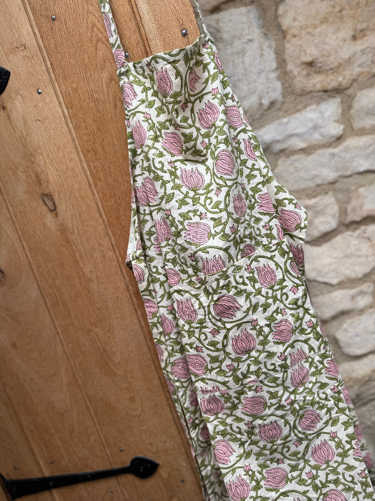 Printed Apron - Broadway Rose