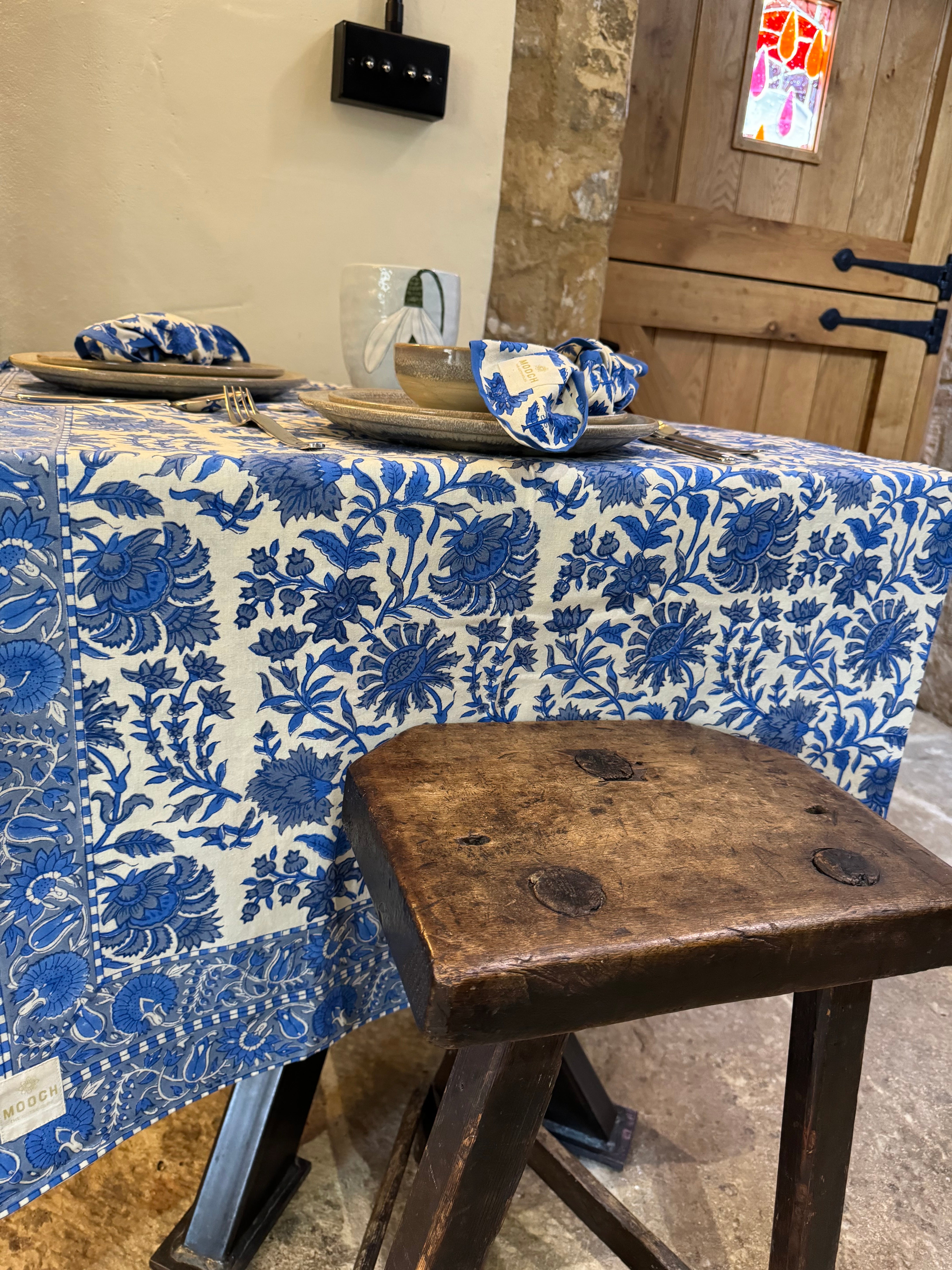 Printed Tablecloth - Willersey Denim