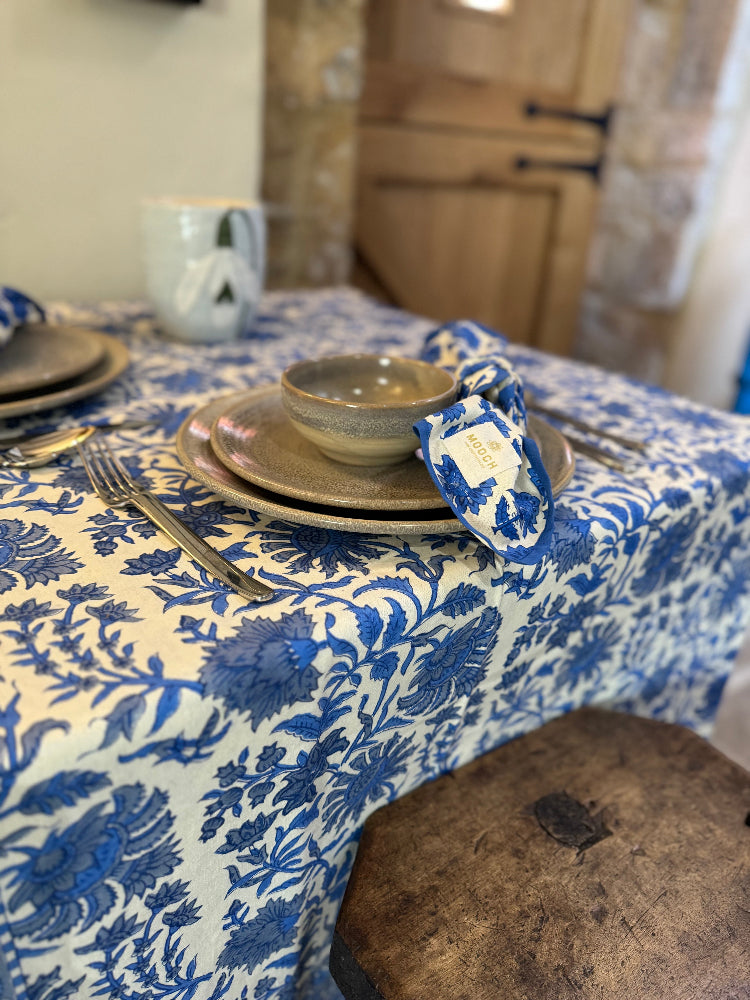 Printed Tablecloth - Willersey Denim