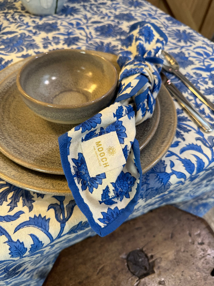 Printed Napkins (Pack of 4) - Willersey Denim