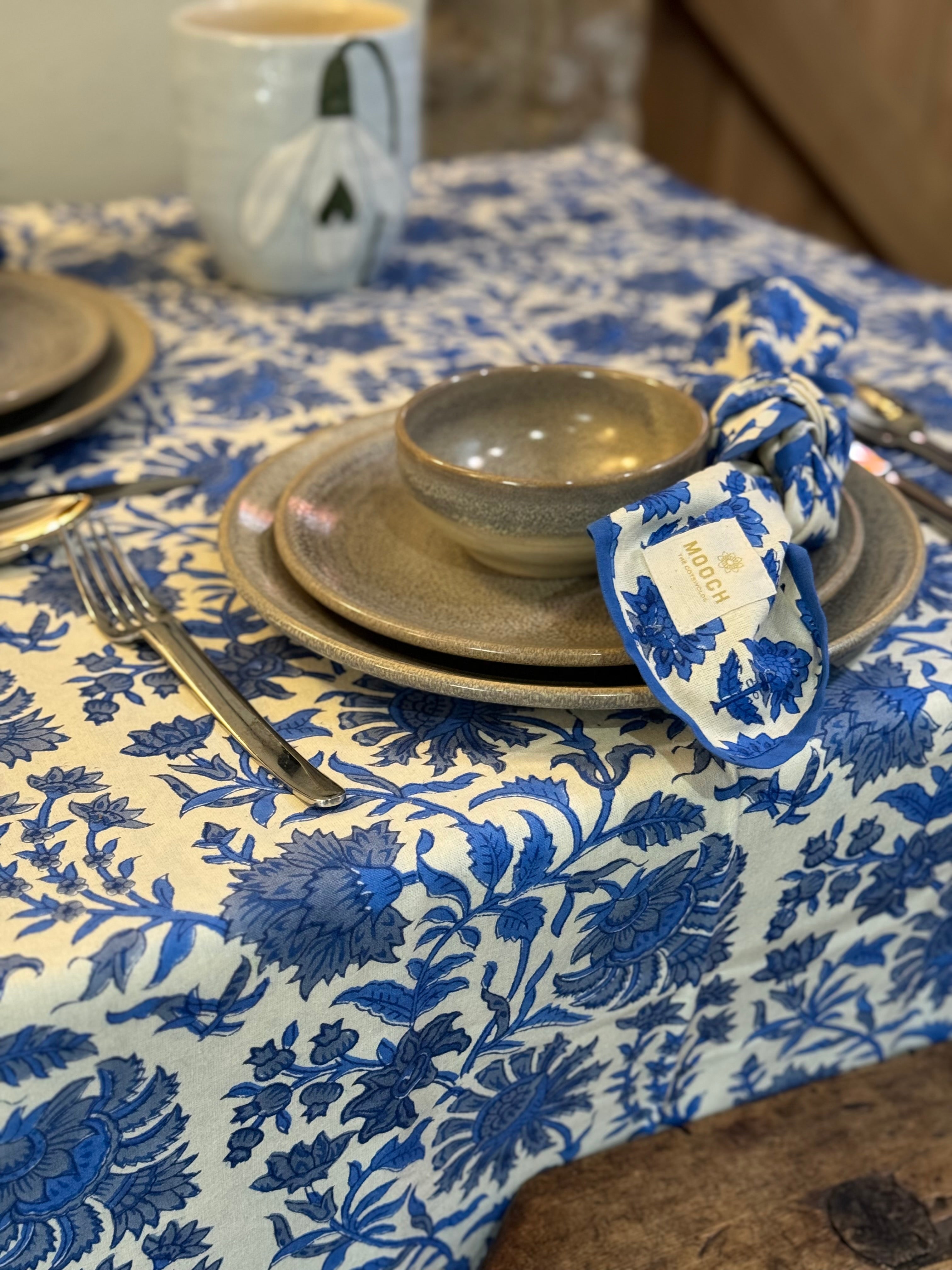 Printed Tablecloth - Willersey Denim