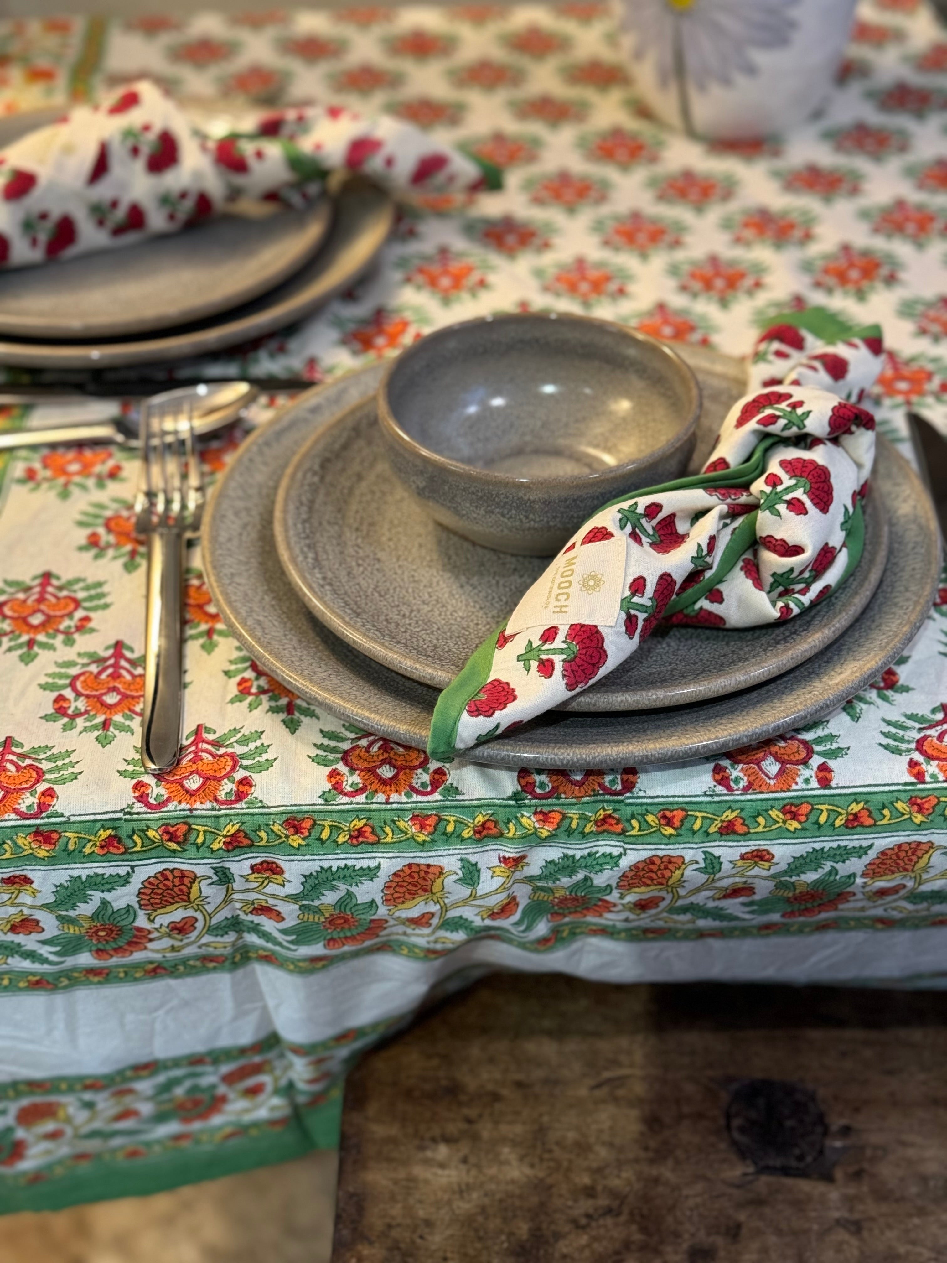 Printed Tablecloth - Beacon Amber