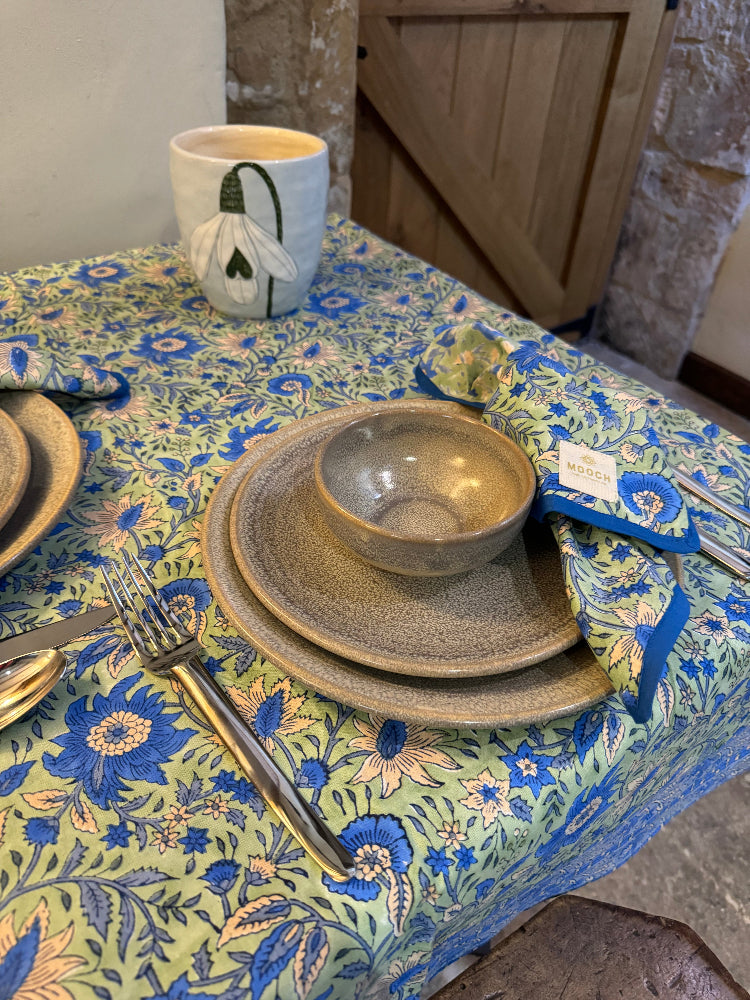 Printed Tablecloth - Ebrington Sage