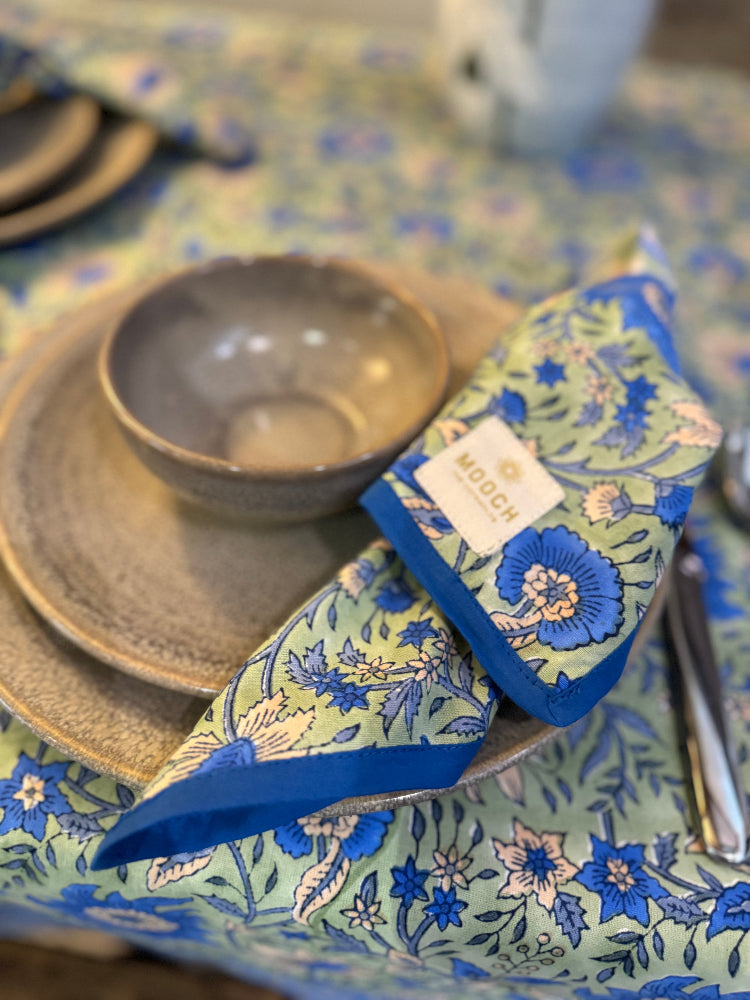 Printed Tablecloth - Ebrington Sage