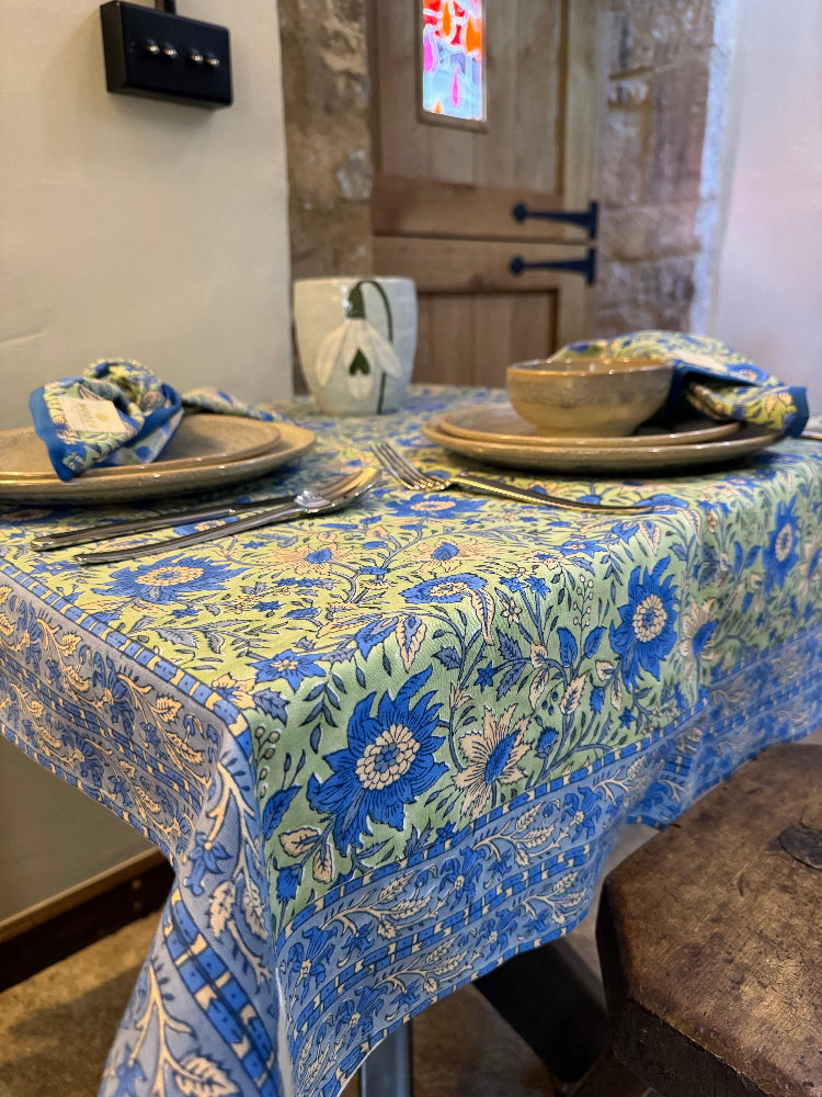 Printed Tablecloth - Ebrington Sage
