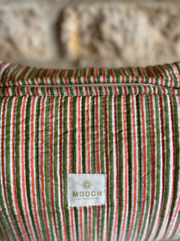 Quilted Wash Bag - Wilson Amber