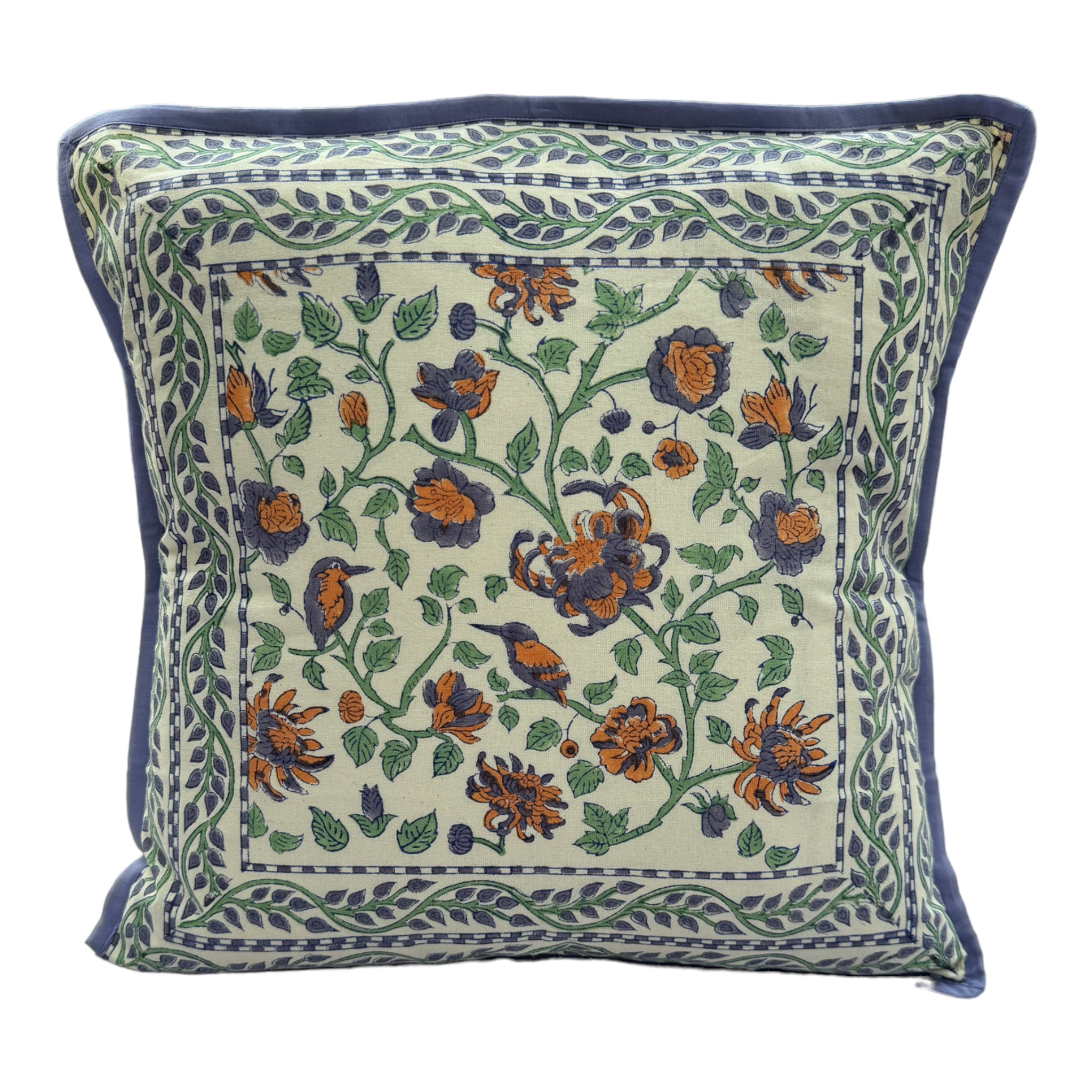 Printed Cushion Cover Piped Westington Pistachio Yes